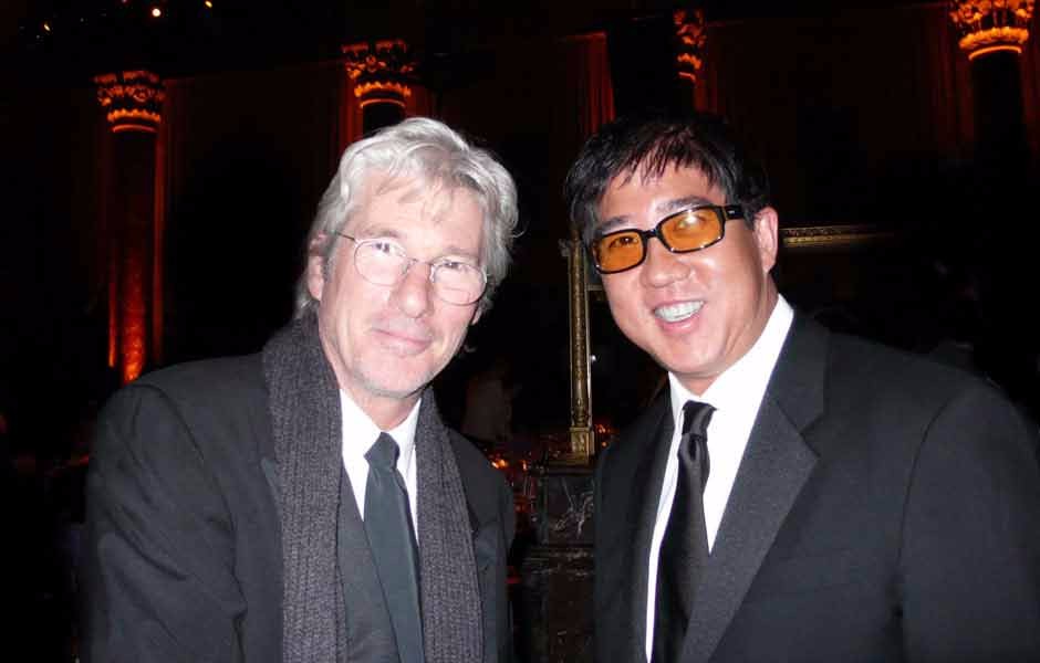 Stephen Mao with Richard Gere