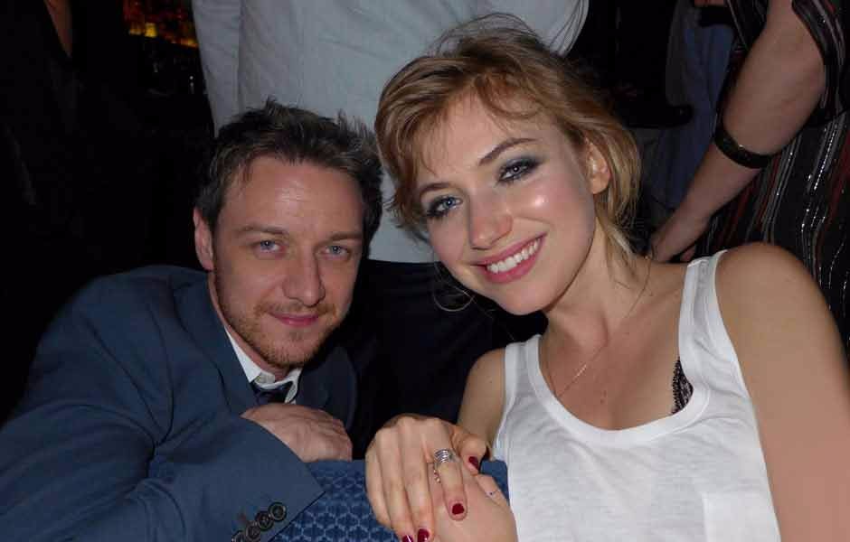 James McAvoy and Imogen Poots at the Filth after-party in New York