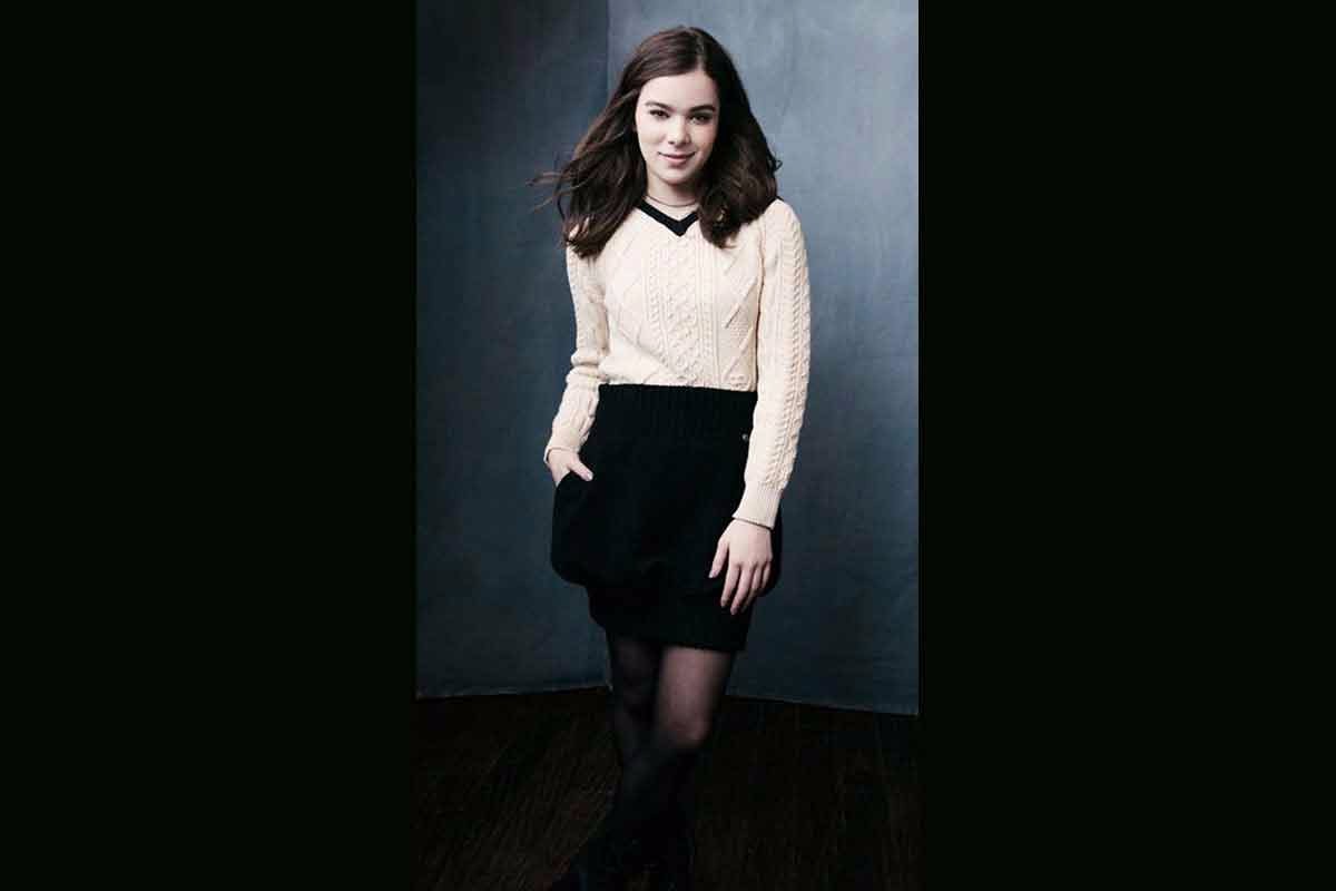 Hailee Steinfeld poses for a photograph at the Sundance Film Festival