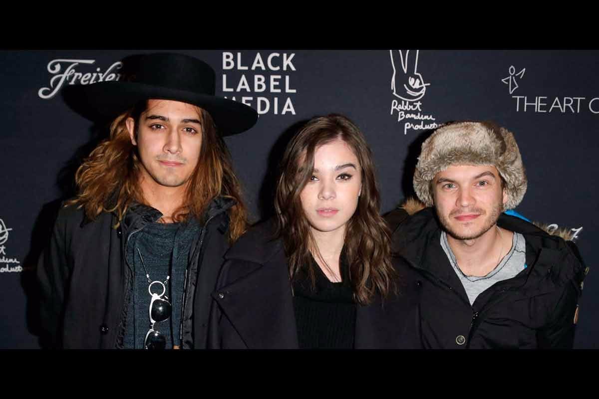 Red carpet at the Sundance Film Festival with Avan Jogia, Hailee Steinfeld and Emile Hirsch for the movie Ten Thousand Saints