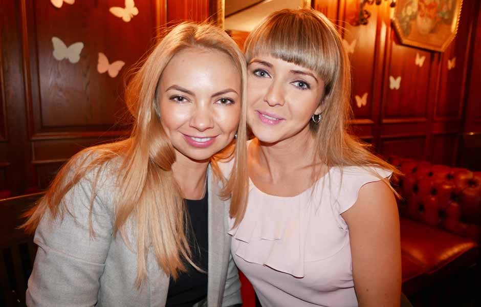 Vicky Kazaruan and Irina Makhteva at Maxmilians