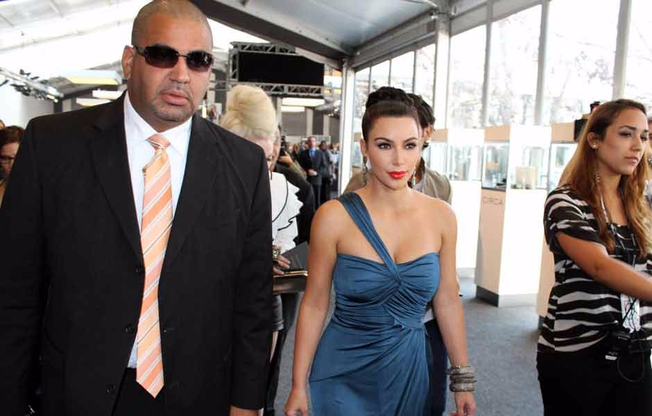 Kim Kardashian arriving at Fashion Week in New York City