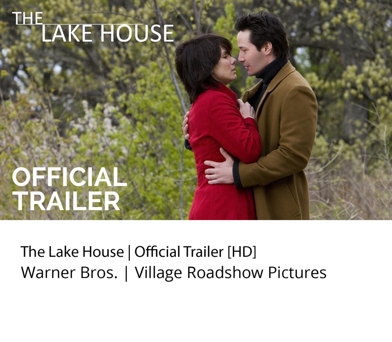 Trailer for the movie The Lake House with Sandra Bullock and Keanu Reeves, Stephen Mao Studio Mao